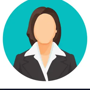 Avatar Businesswoman Portraits In Four Circles Vector 13569414